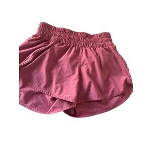 Lululemon Women's Track That Mid-Rise Lined Short 4" Vintag‎ Mauve size 6